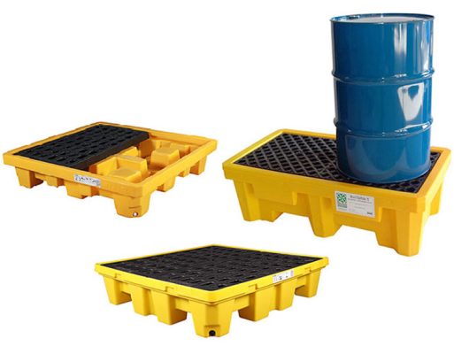 Ưu điểm nổi bật của pallet chống tràn dầu trong ngành vận chuyển