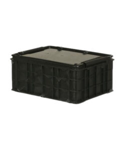 Khay sứa ( thùng nhựa đặc ) có nắp PT001