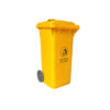 Thùng rác nhựa 120L màu vàng 9 TỔNG HỢP 2 - Thùng rác 120L màu vàng 1