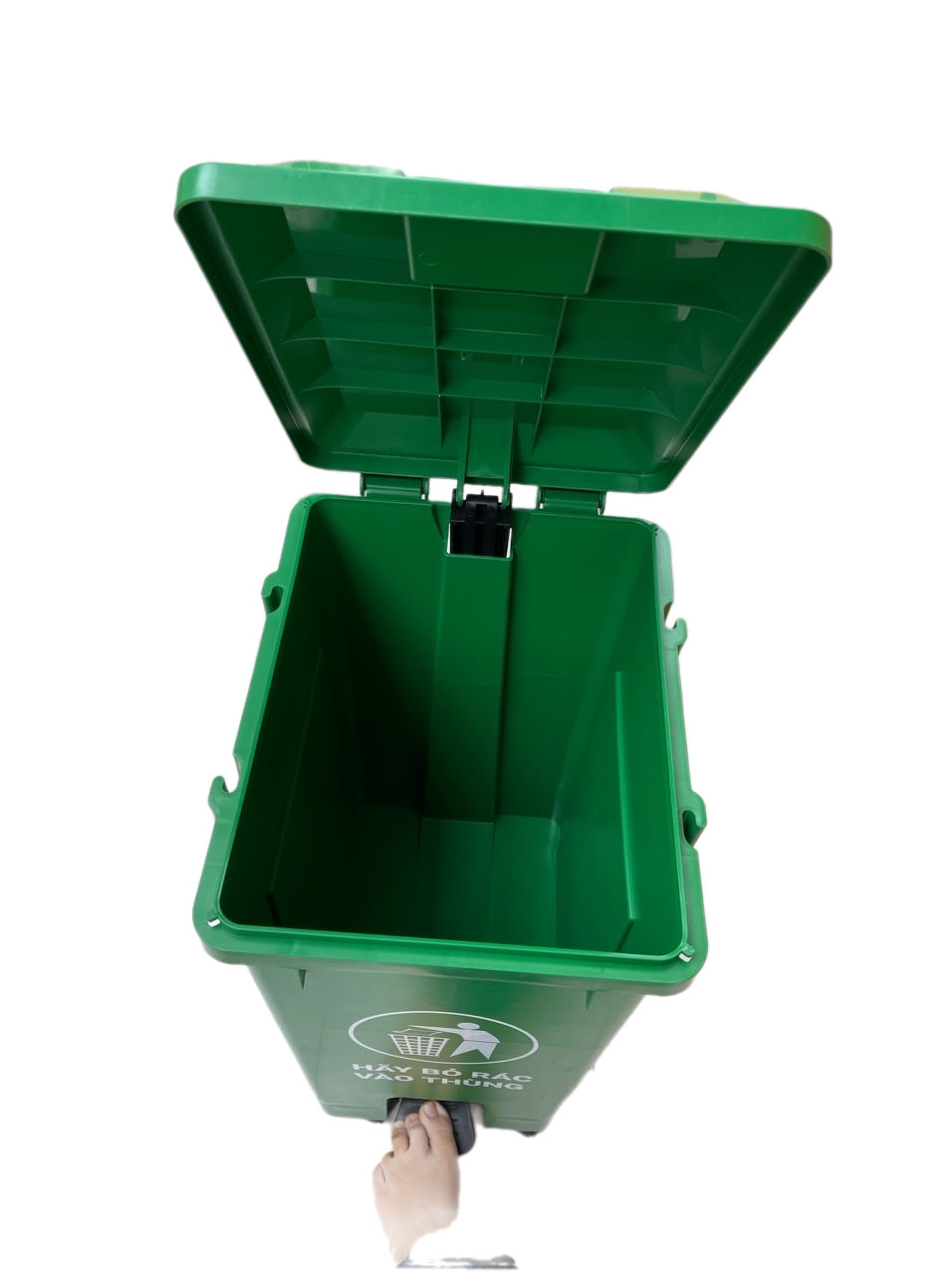 Thùng Rác 40L Dậm Chân Nắp Lật Lít dòng Thùng Rác Sinh Hoạt 2 Thùng Rác 40L Dậm Chân Nắp Lật (3)