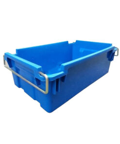 Thùng nhựa đặc A2 có quai sắt 6 Thùng nhựa đặc A2 có quai sắt