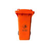 Thùng rác nhựa 120L màu cam 8 Thùng rác 120L màu cam 1