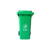 Thùng rác nhựa 120L màu xanh 9 Thùng rác 120L màu xanh -12