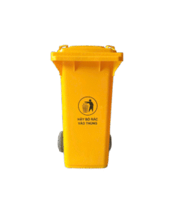 Thùng rác nhựa 120L màu vàng 7 Thùng rác nhựa 120L màu vàng (1)