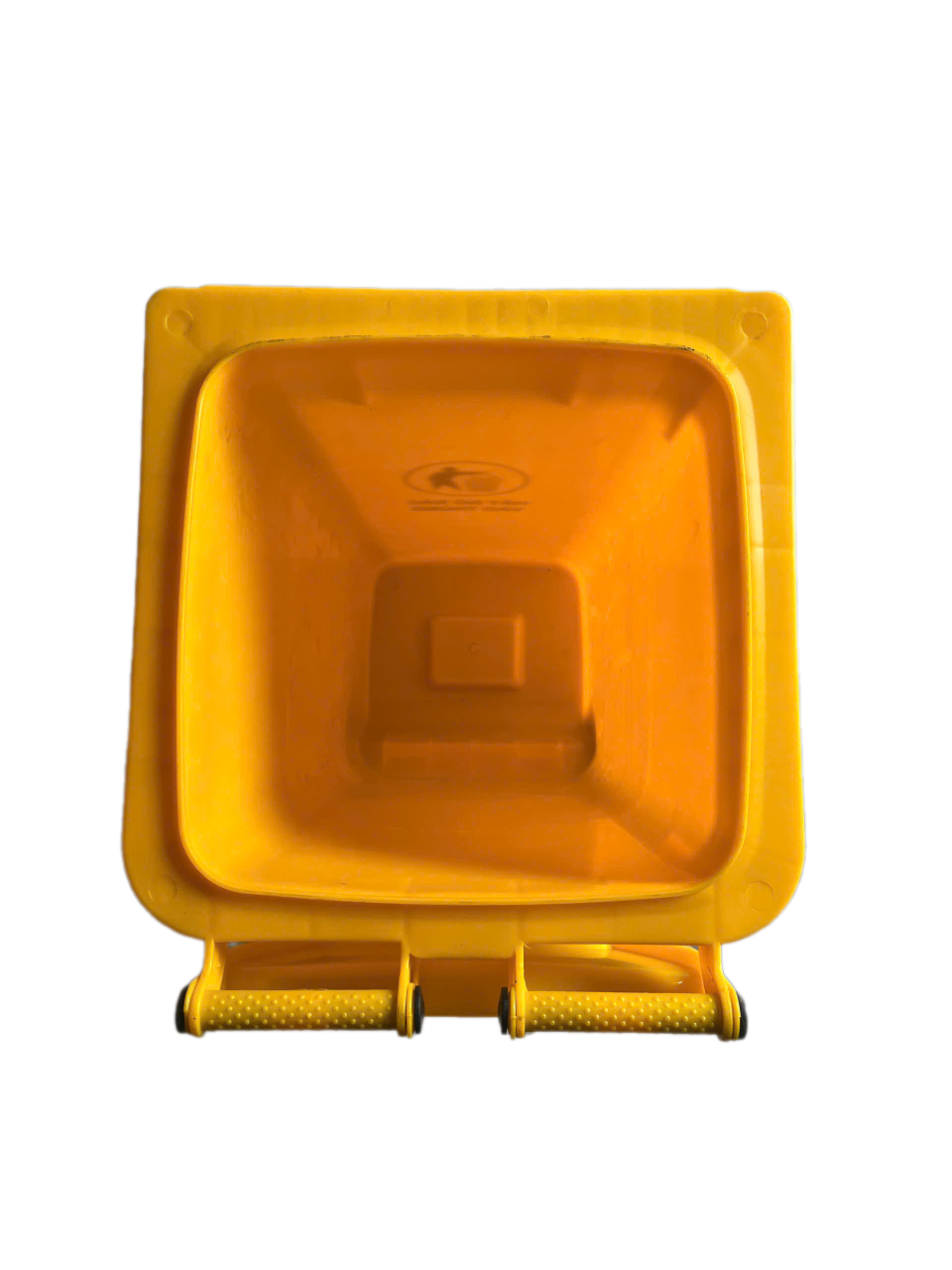 Thùng rác nhựa 120L màu vàng 3 Thùng rác nhựa 120L màu vàng (2)