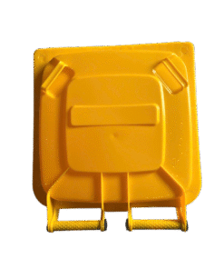 Thùng rác nhựa 120L màu vàng 5 Thùng rác nhựa 120L màu vàng (3)