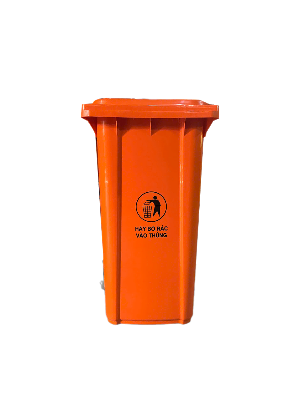 Thùng rác nhựa 240L màu cam 3 Thùng rác nhựa 240L màu cam (2)