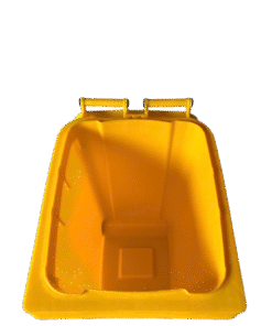 Thùng rác nhựa 240L màu vàng 7 Thùng rác nhựa 240L màu vàng 3