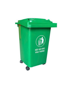 Thùng rác nhựa 60L màu xanh (1) 111